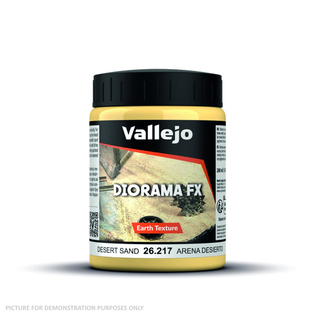 Vallejo Diorama Effects - 26.217 Earth Texture Acrylic Desert Sand 200ml