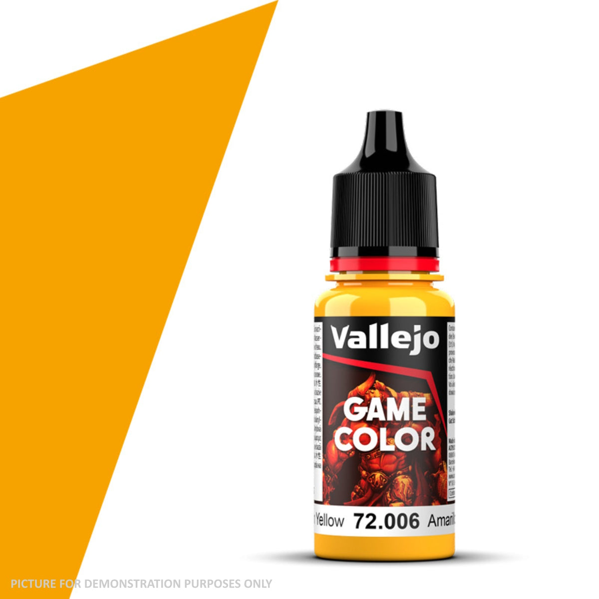 Vallejo Game Colour - 72.006 Sun Yellow 18ml