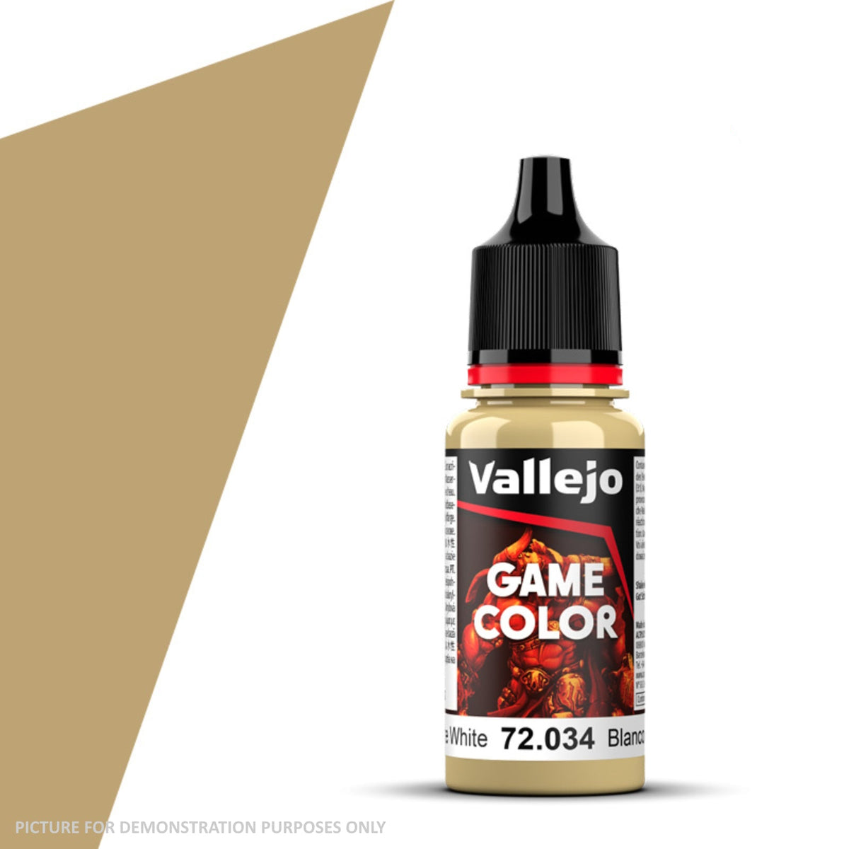 Vallejo Game Colour - 72.034 Bone White 18ml