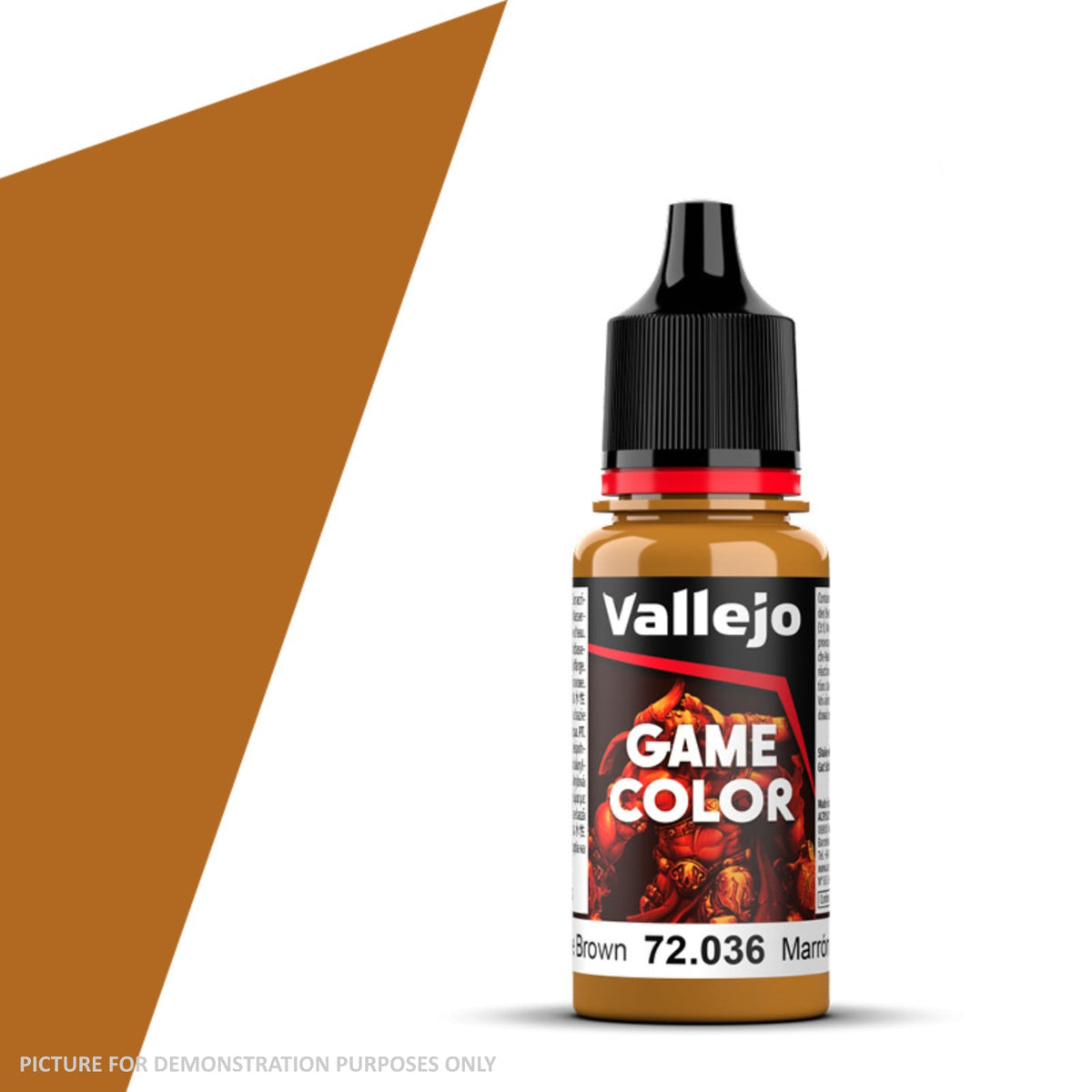 Vallejo Game Colour - 72.036 Bronze Brown 18ml