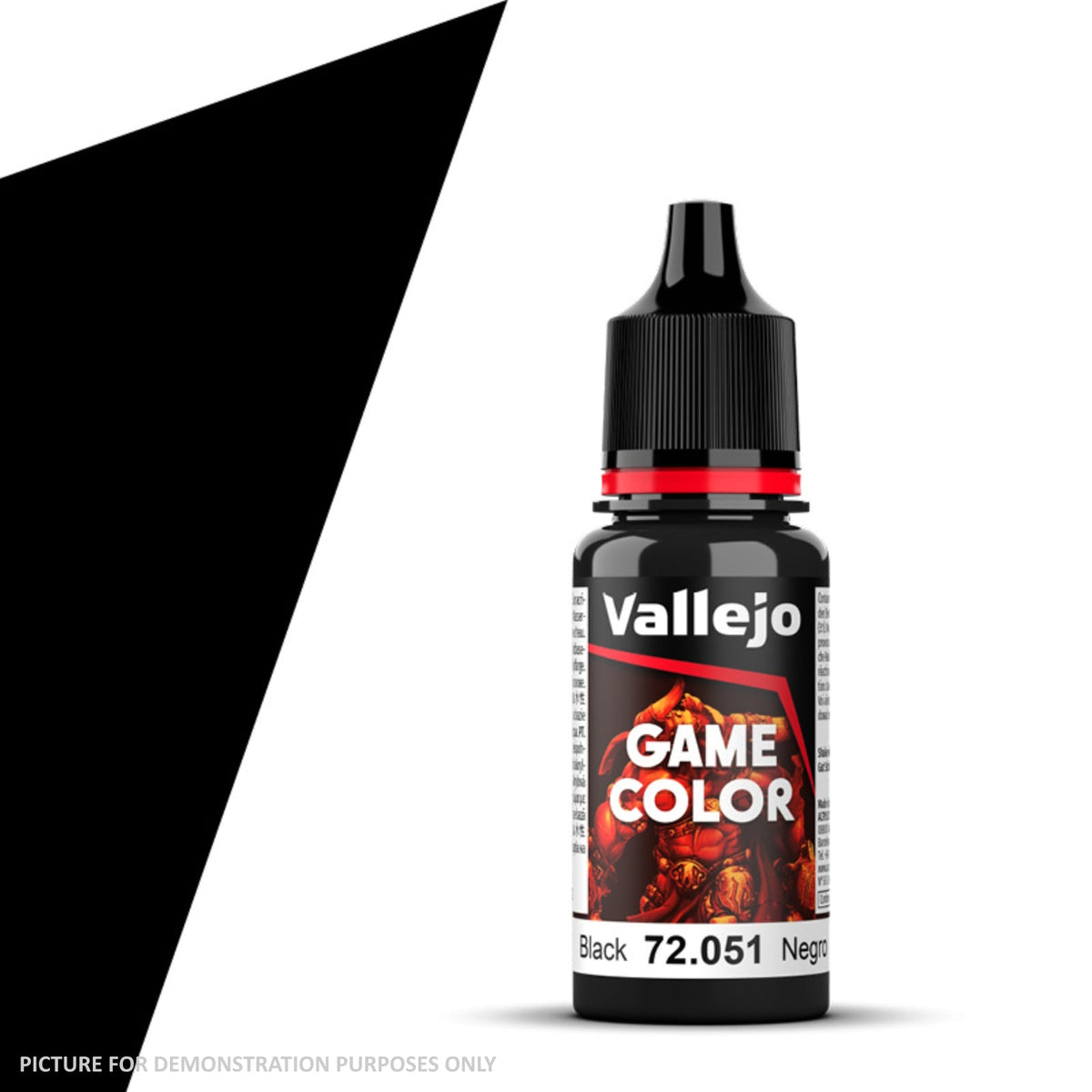 Vallejo Game Colour - 72.051 Black 18ml