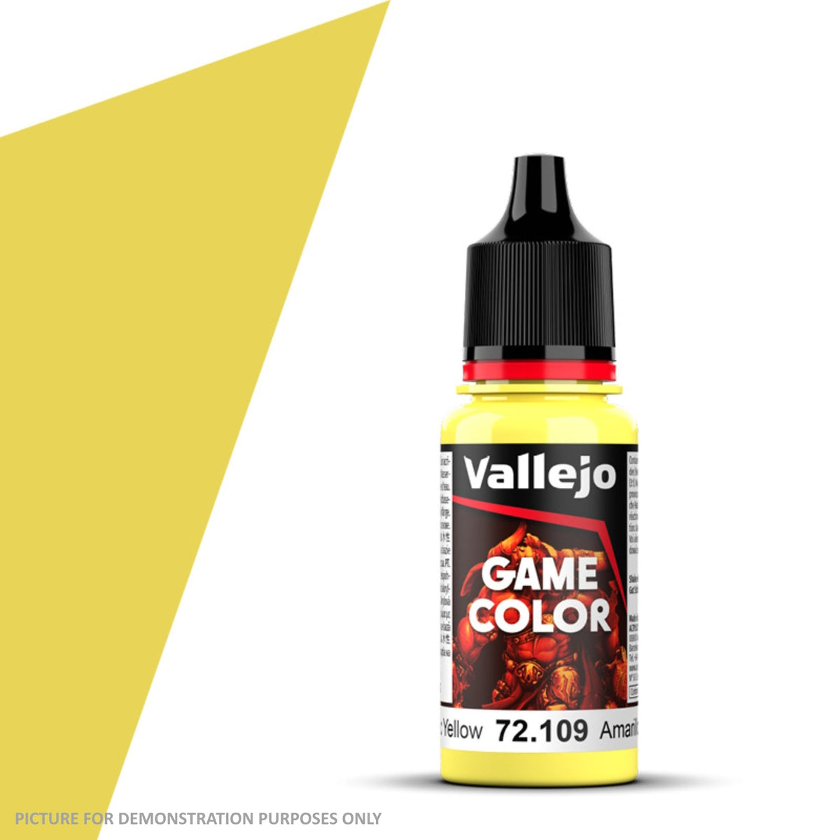 Vallejo Game Colour - 72.109 Toxic Yellow 18ml