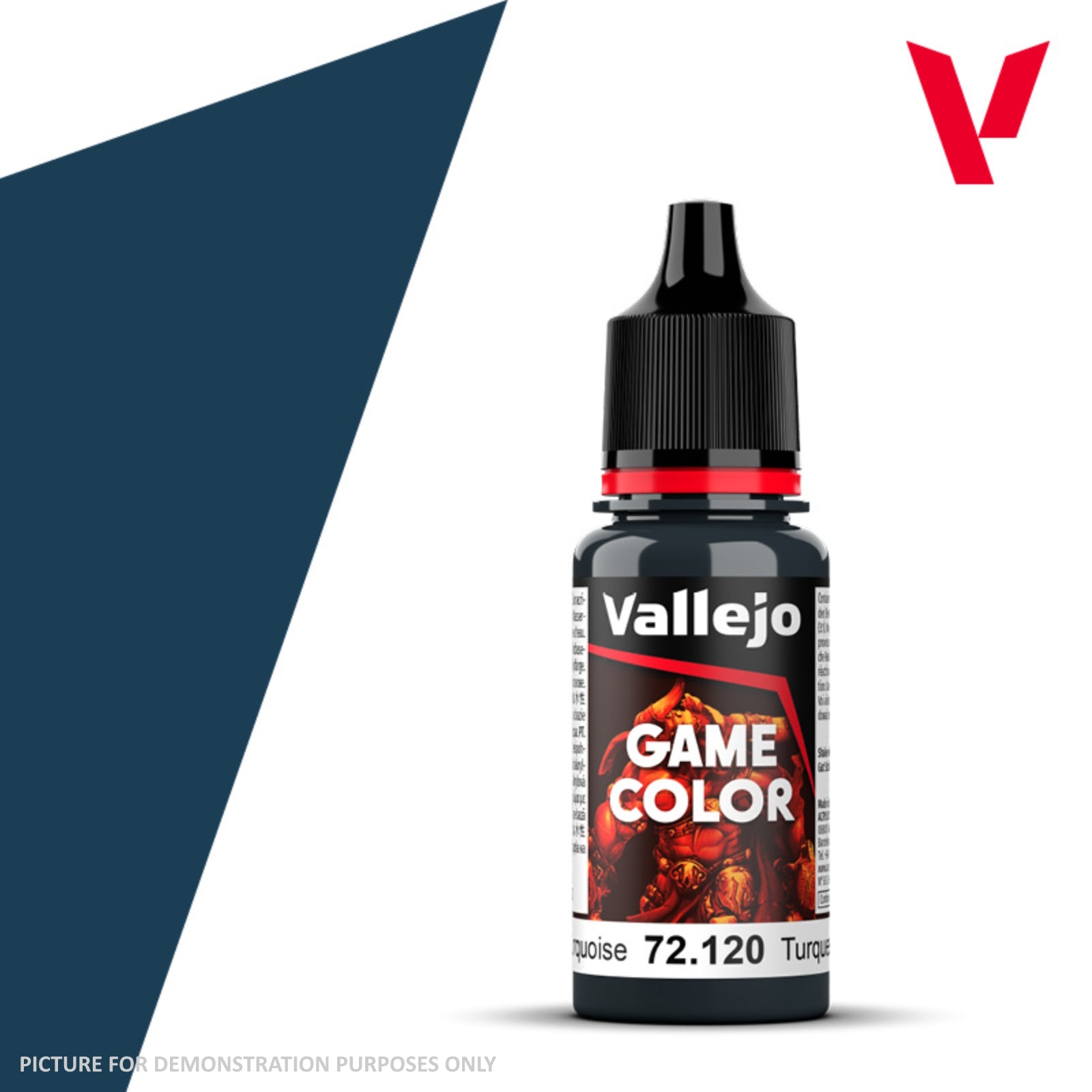 Vallejo Game Colour - 72.120 Abyssal Turquoise 18ml