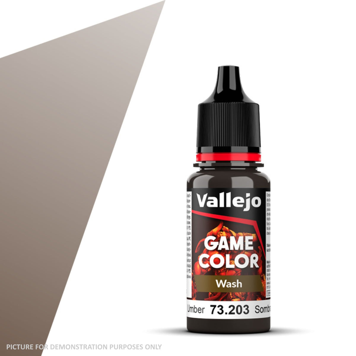 Vallejo Game Colour Wash - 73.203 Umber 18ml