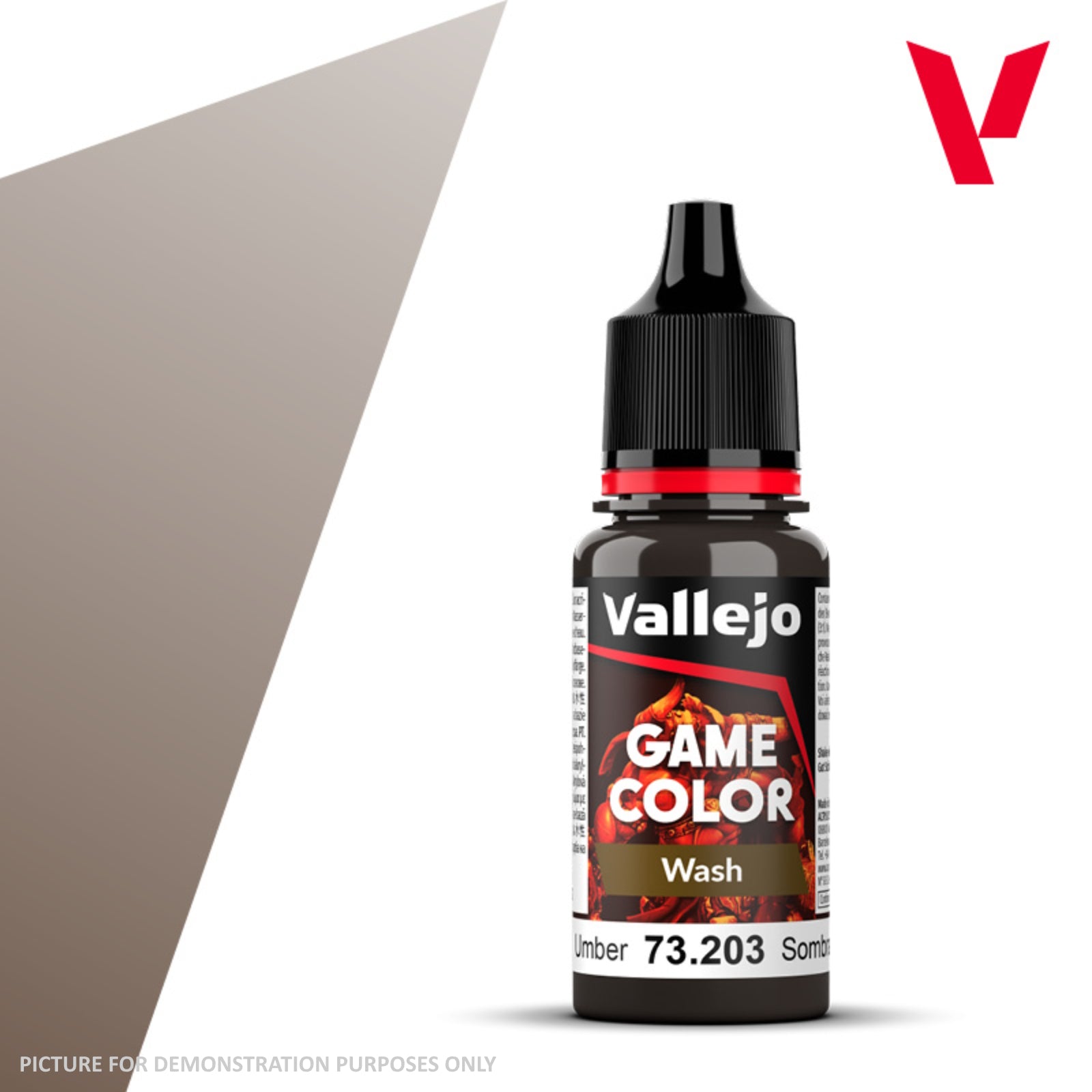 Vallejo Game Colour Wash - 73.203 Umber 18ml