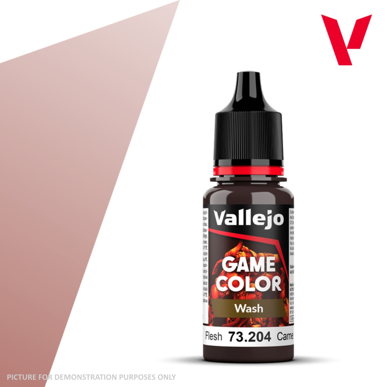 Vallejo Game Colour Wash - 73.204 Flesh 18ml
