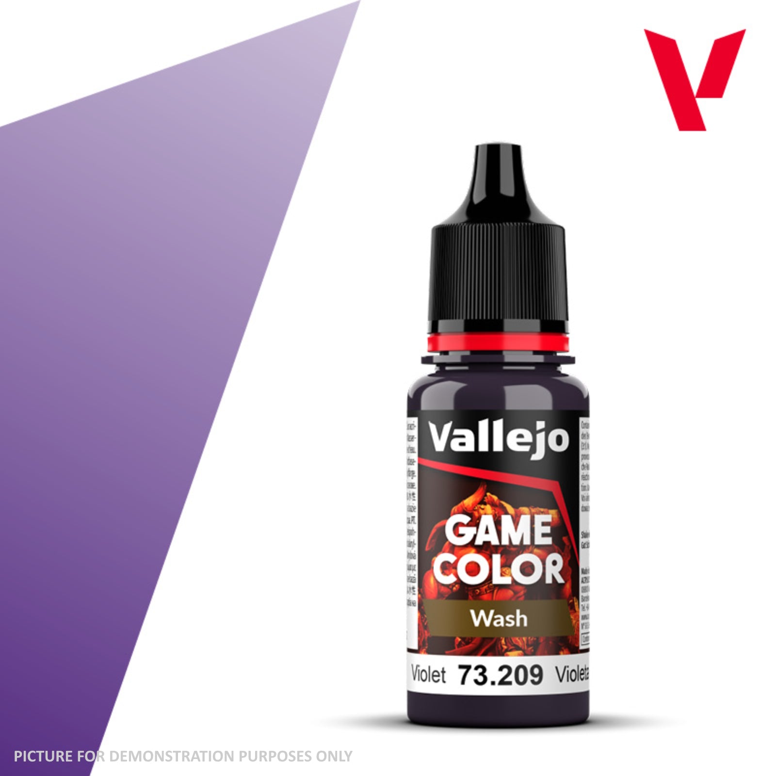 Vallejo Game Colour Wash - 73.209 Violet 18ml