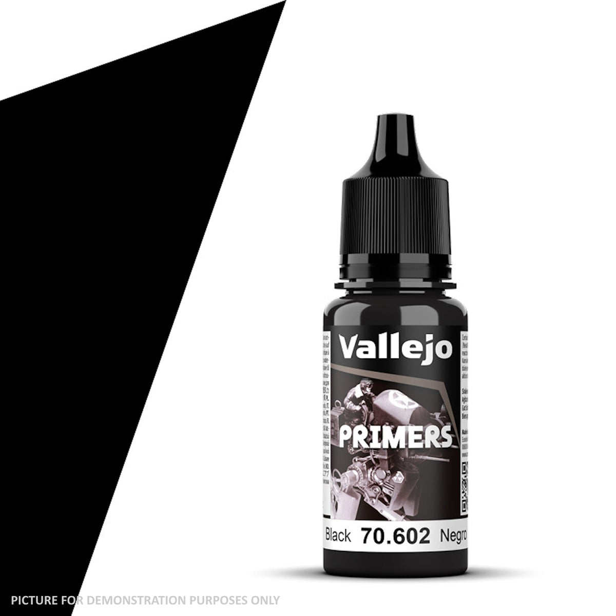 Vallejo Surface Primer - 70.602 Black 18ml