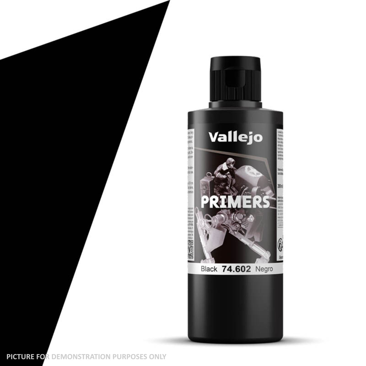 Vallejo Surface Primer - 74.602 Black 200ml
