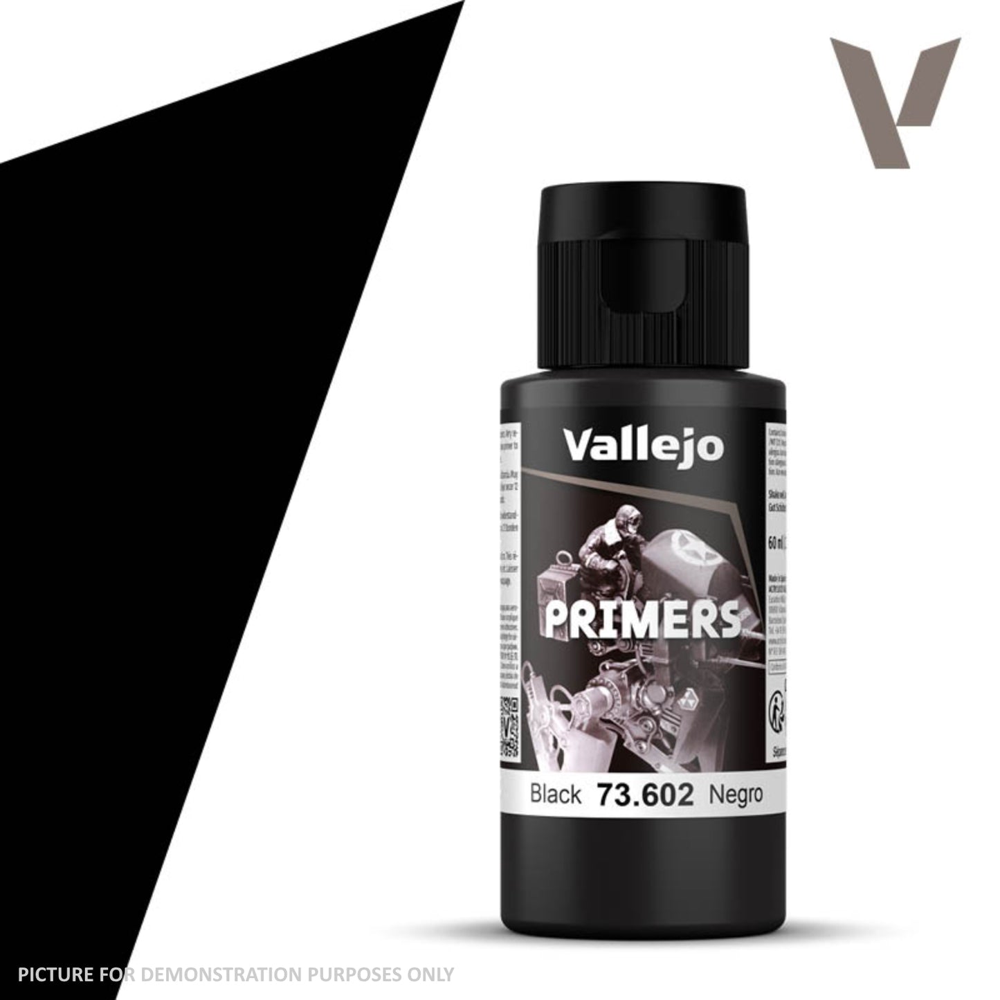 Vallejo Surface Primer - 73.602 Black 60ml