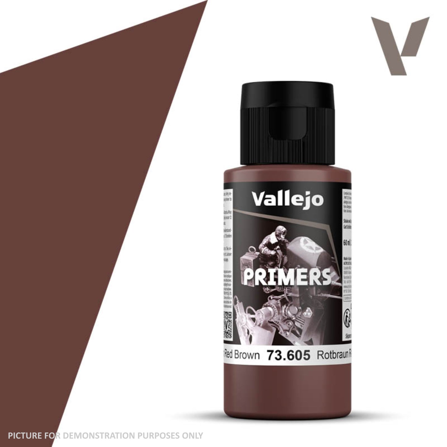 Vallejo Surface Primer - Ger Red Brown 60 ml