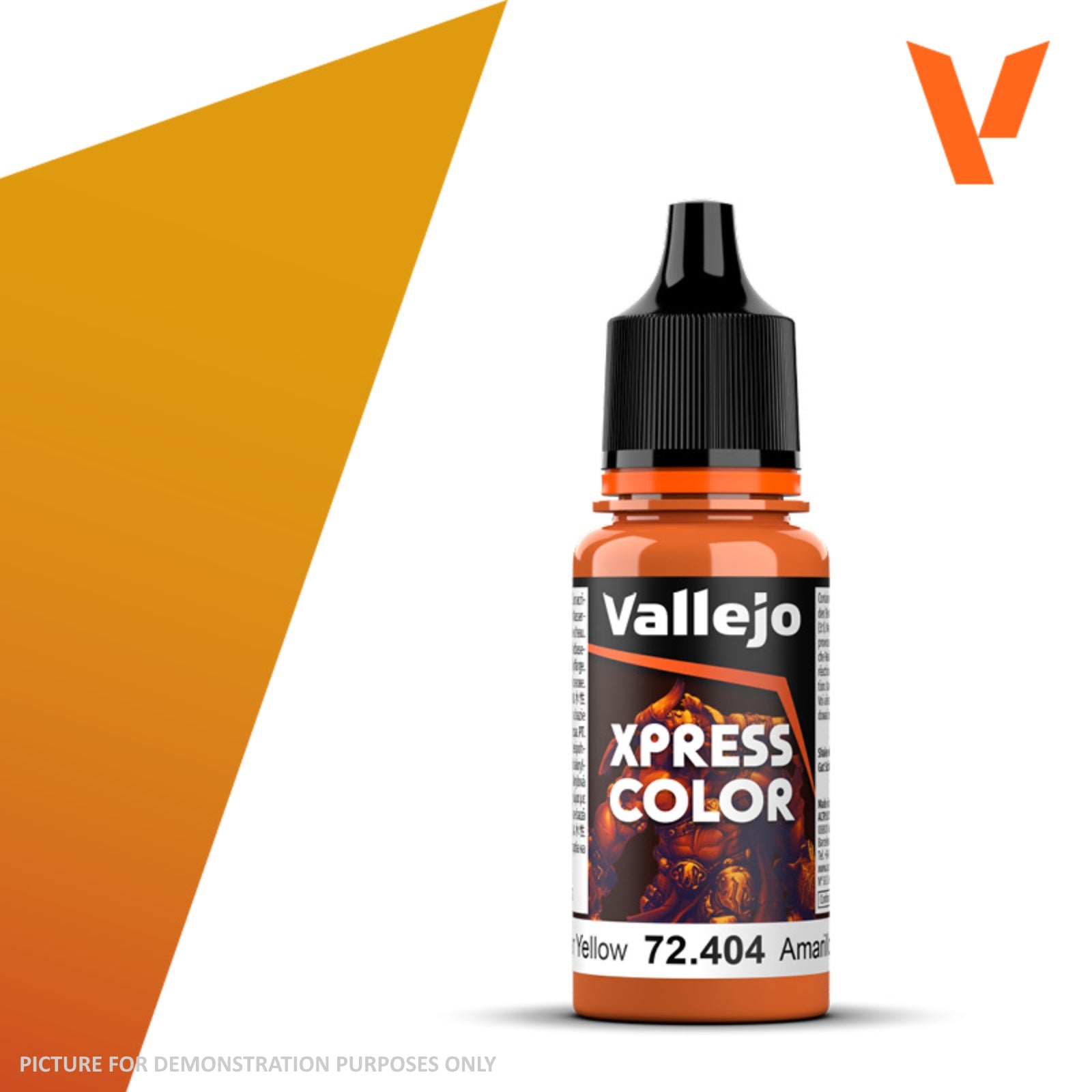 Vallejo Xpress Colour - 72.404 Nuclear Yellow 18ml