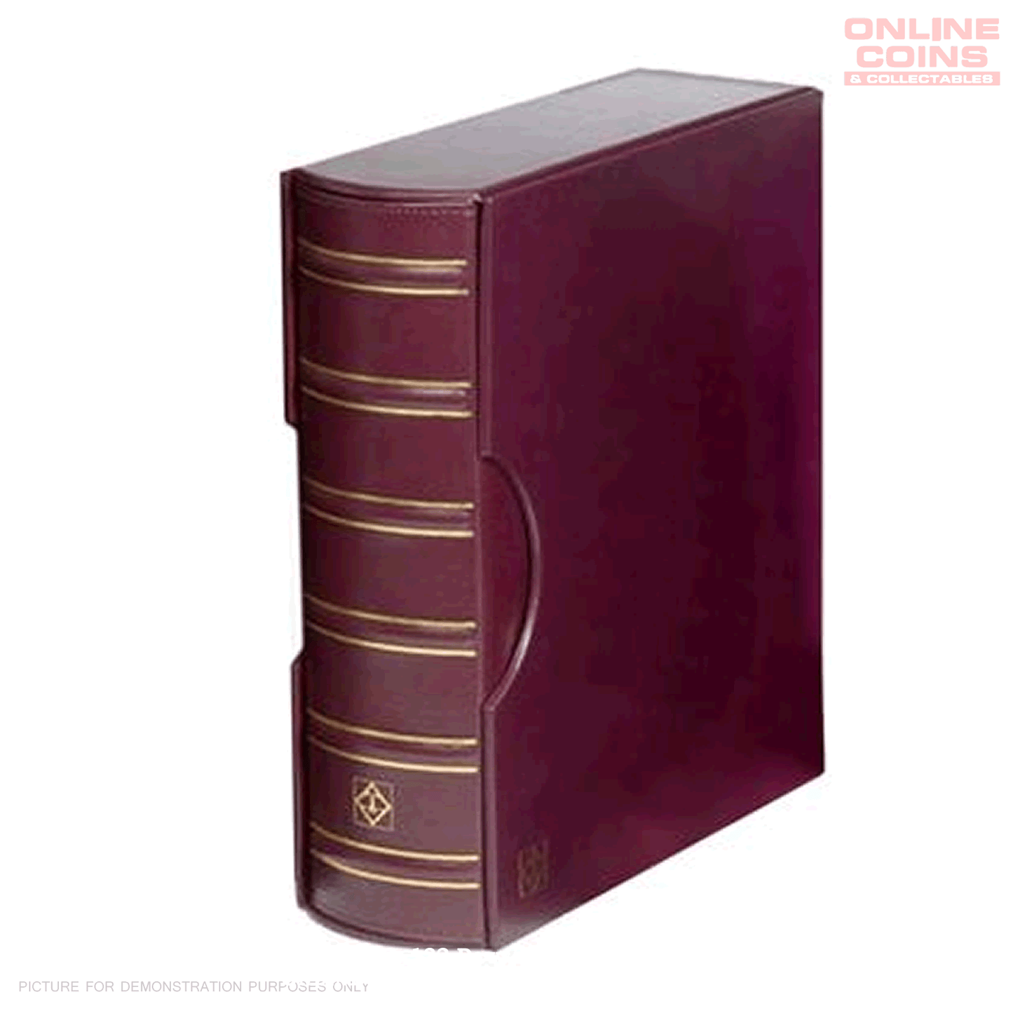 Lighthouse Classic Vario Gigant Album and Slipcase For Banknotes and Stamps - Red