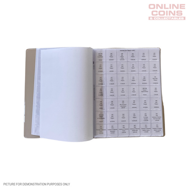 VST Coin Album - Australia Decimal Coin Album - BROWN (Updated To 2023)