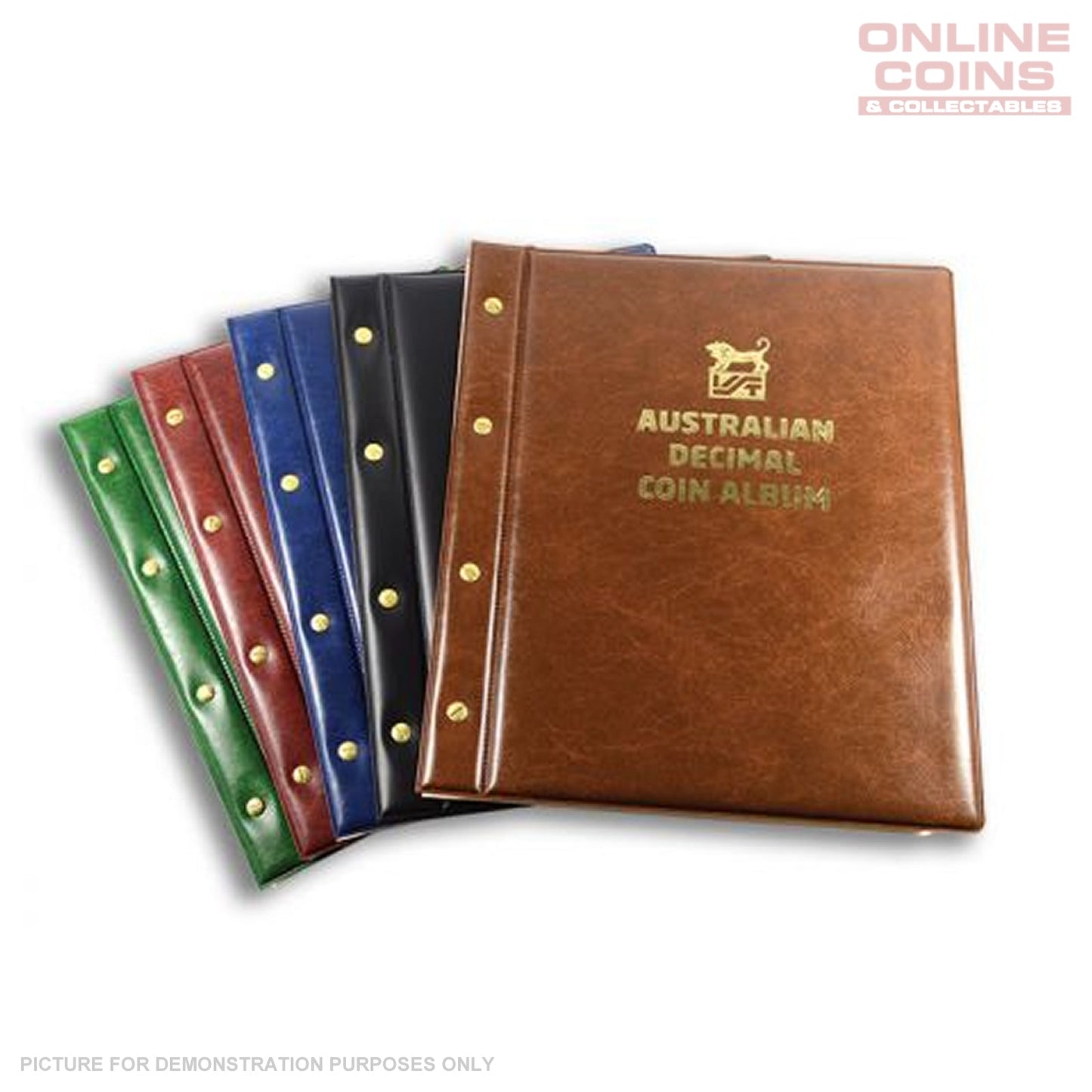 VST Coin Album - Australia Decimal Coin Album - BROWN