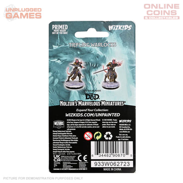 Dungeons & Dragons Nolzur's Marvelous Miniatures - Tiefling Warlocks