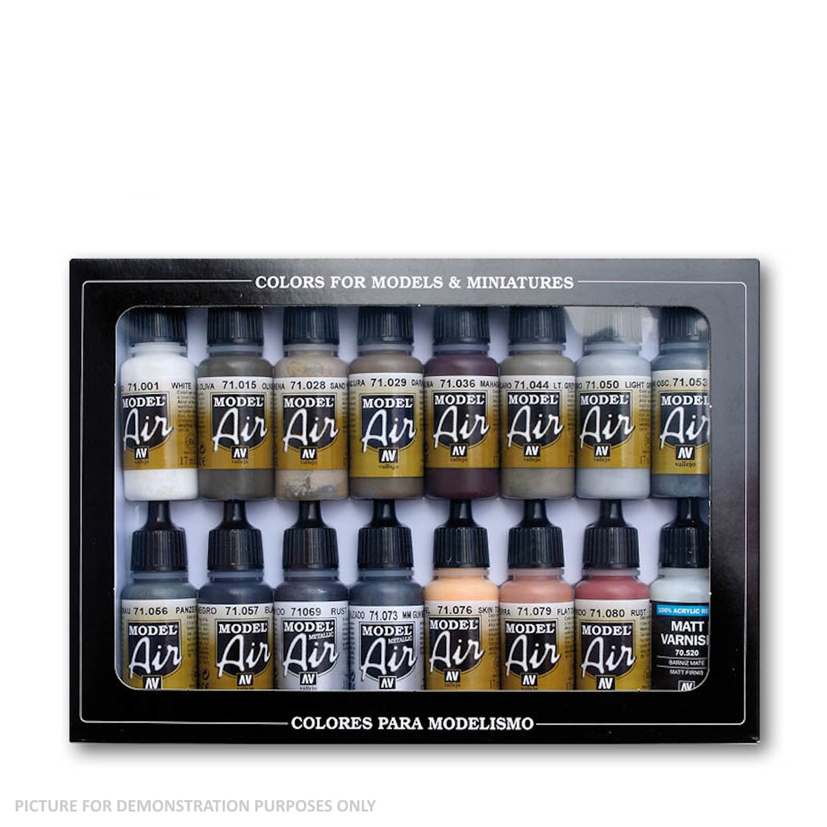 Vallejo - Model Air - Weathering 16 Colour Set