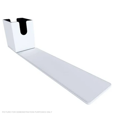 Ultra Pro - Vivid Deck Box - Alcove Flip - WHITE