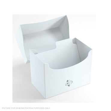 Gamegenic Side Holder Holds 80 Sleeves Deck Box White