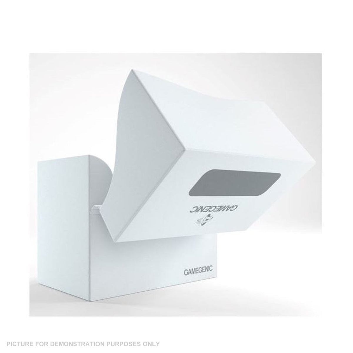 Gamegenic Side Holder Holds 80 Sleeves Deck Box White