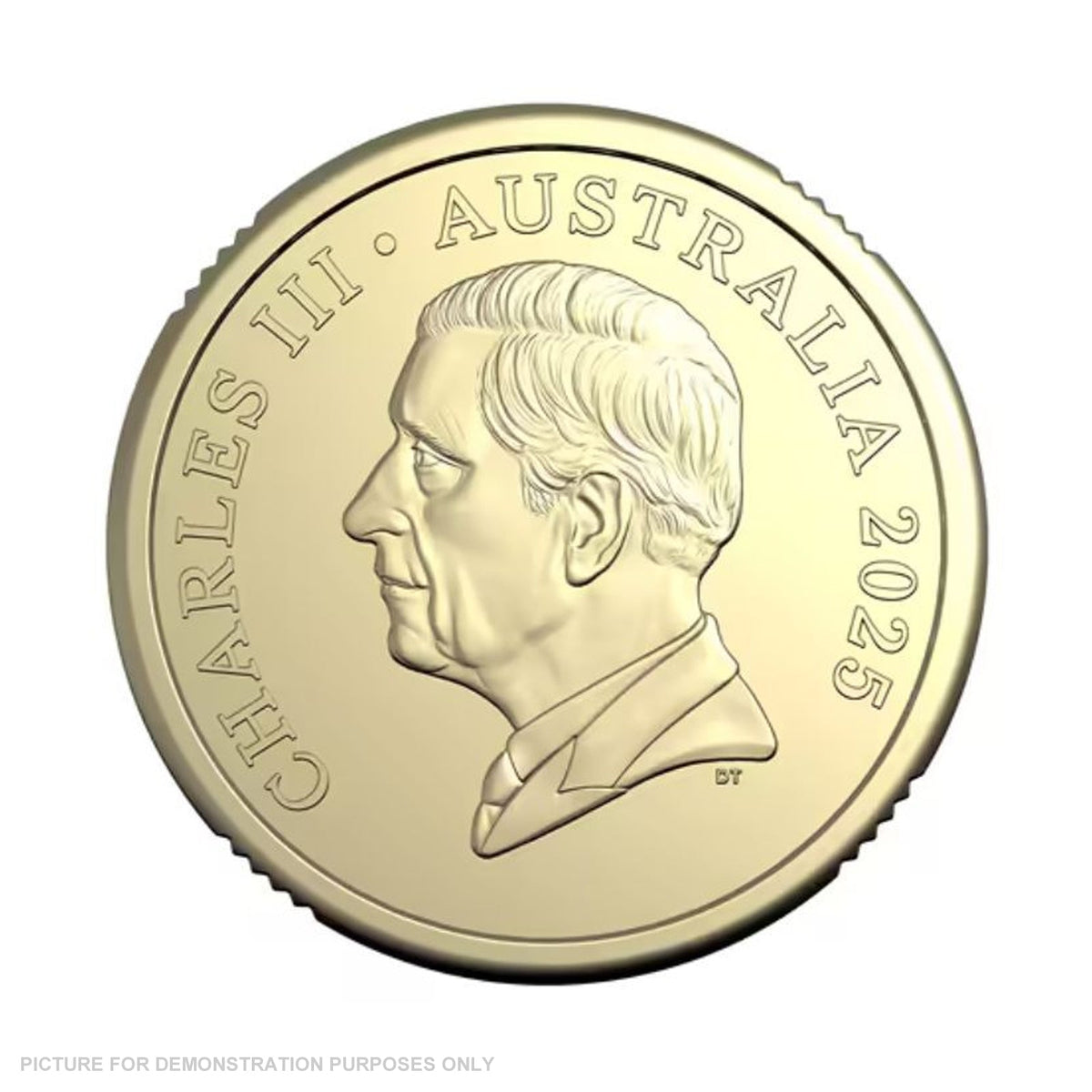 2025 LOOSE Circulated Women's Australian Open Coloured $2 Coin