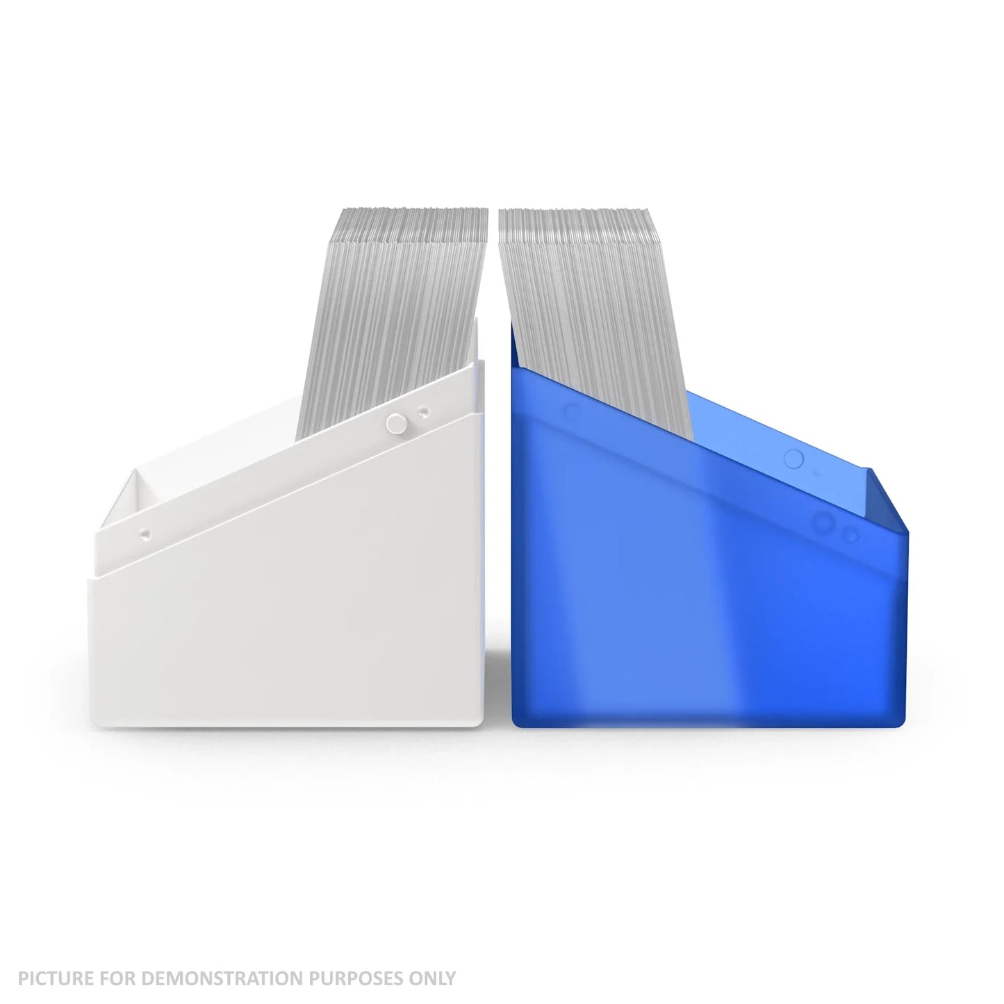 Ultimate Guard SYNERGY Boulder 100+ Deck Box - BLUE / WHITE