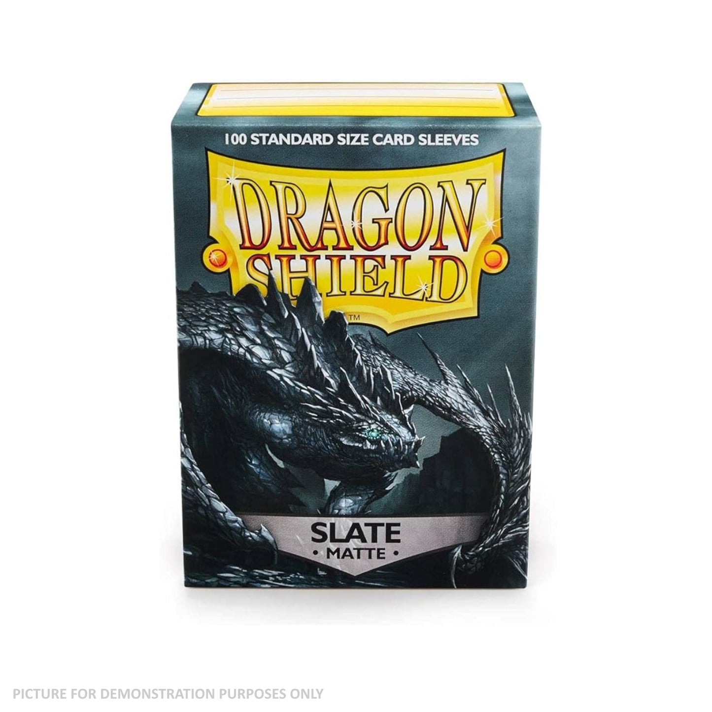 Dragon Shield 100 Standard Size Card Sleeves - Matte Slate