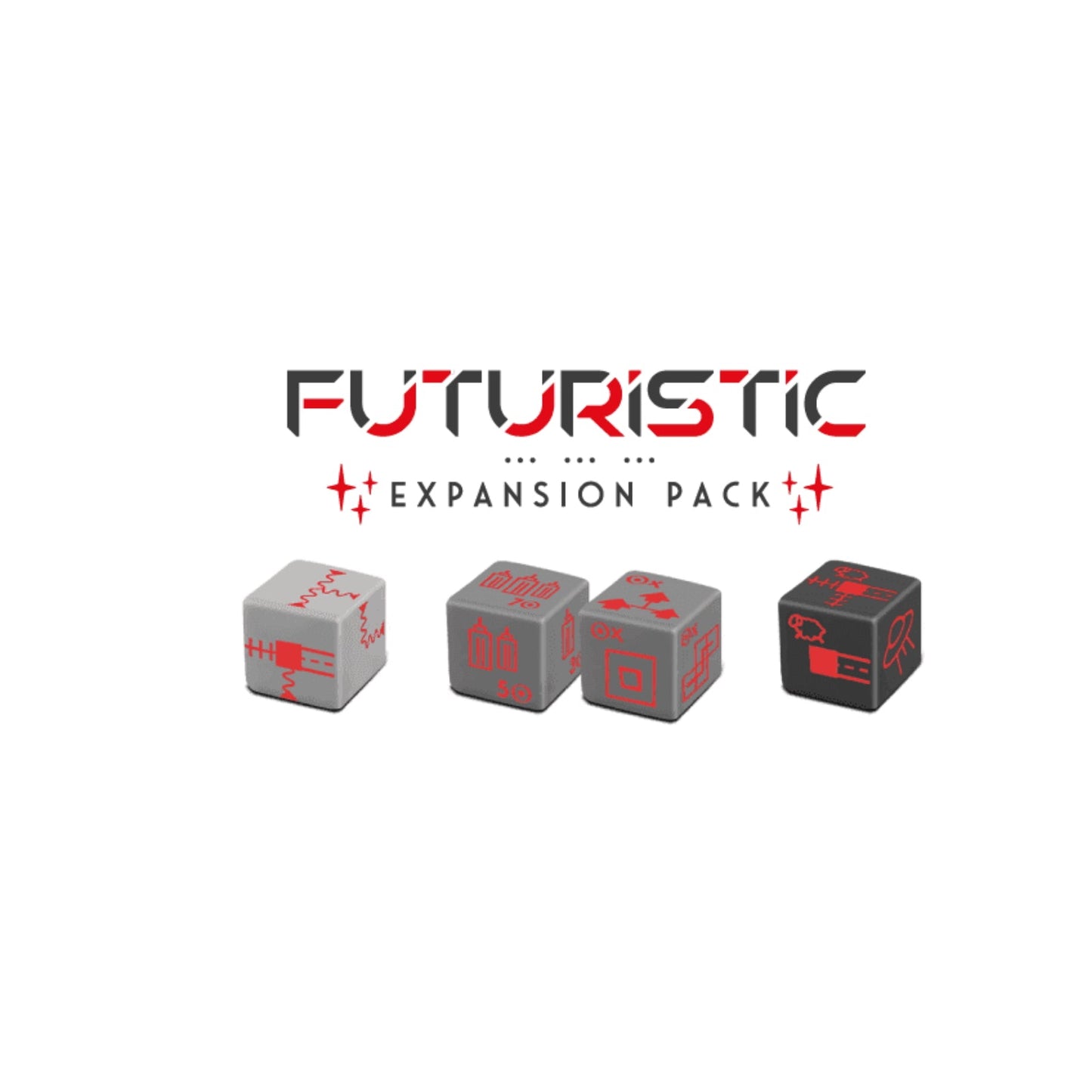 Railroad Ink Challenge Dice Expansion - Future Pack Board Game