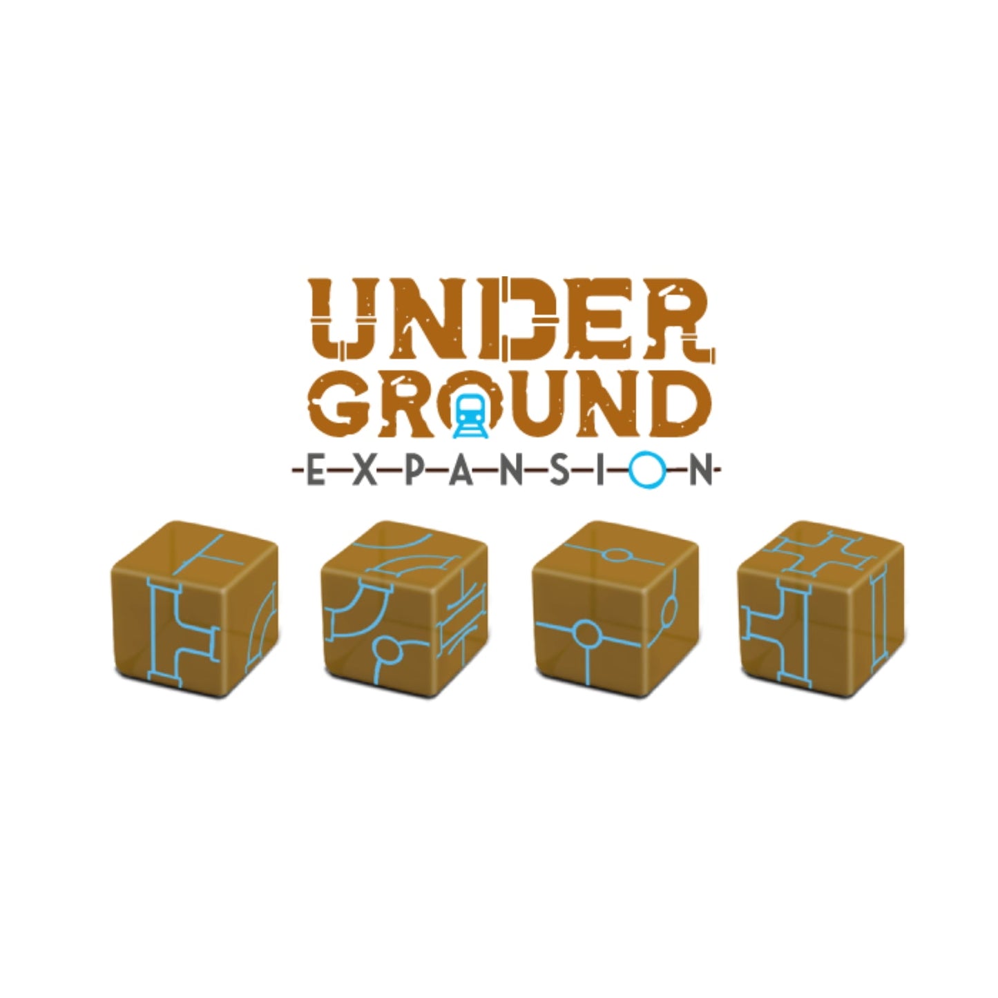 Railroad Ink Challenge Dice Expansion - Underground Pack Board Game