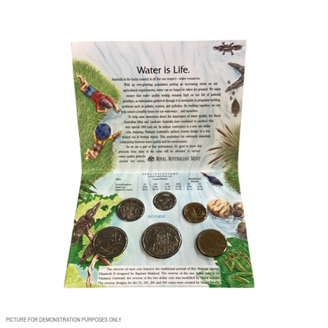1993 Six Coin Uncirculated Year Set - Water is Life