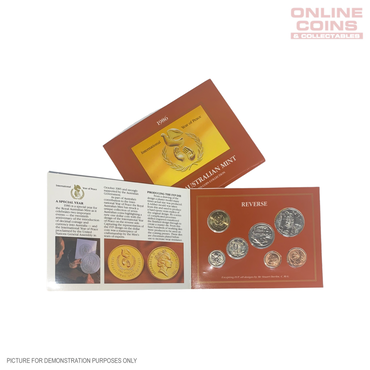 1986 Seven Coin Uncirculated Year Set - International Year of Peace