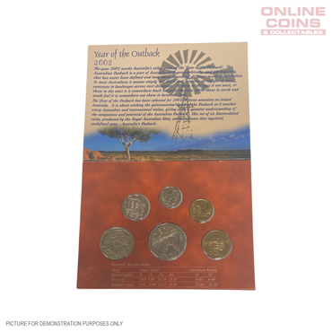 2002 Six Coin Uncirculated Year Set - Year of the Outback