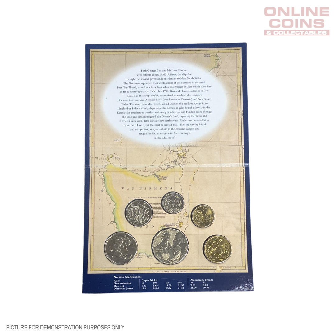 1998 Six Coin Uncirculated Year Set - Bass & Flinders