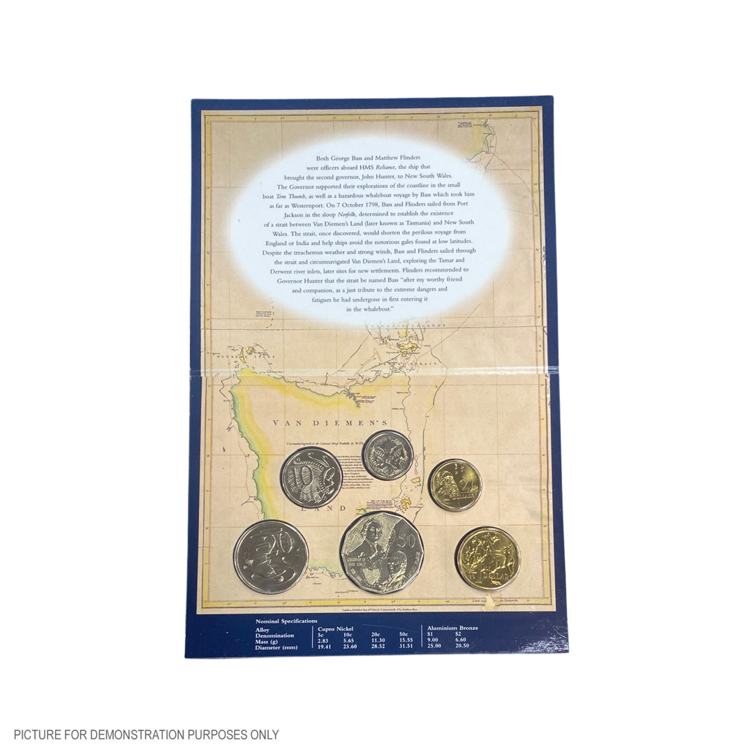 1998 Six Coin Uncirculated Year Set - Bass & Flinders