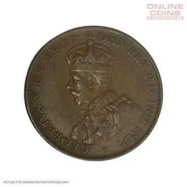 1926 Australian Penny - Graded VF