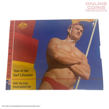 2007 Six Coin Uncirculated Year Set - Year of the Surf Lifesaver