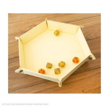 LPG Hex Dice Tray - 8" Yellow