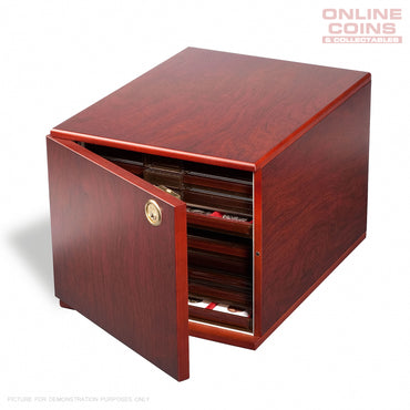 Lighthouse Mahogany MBKAB10M Lockable Coin Case for up to 10 MB Coin Drawers