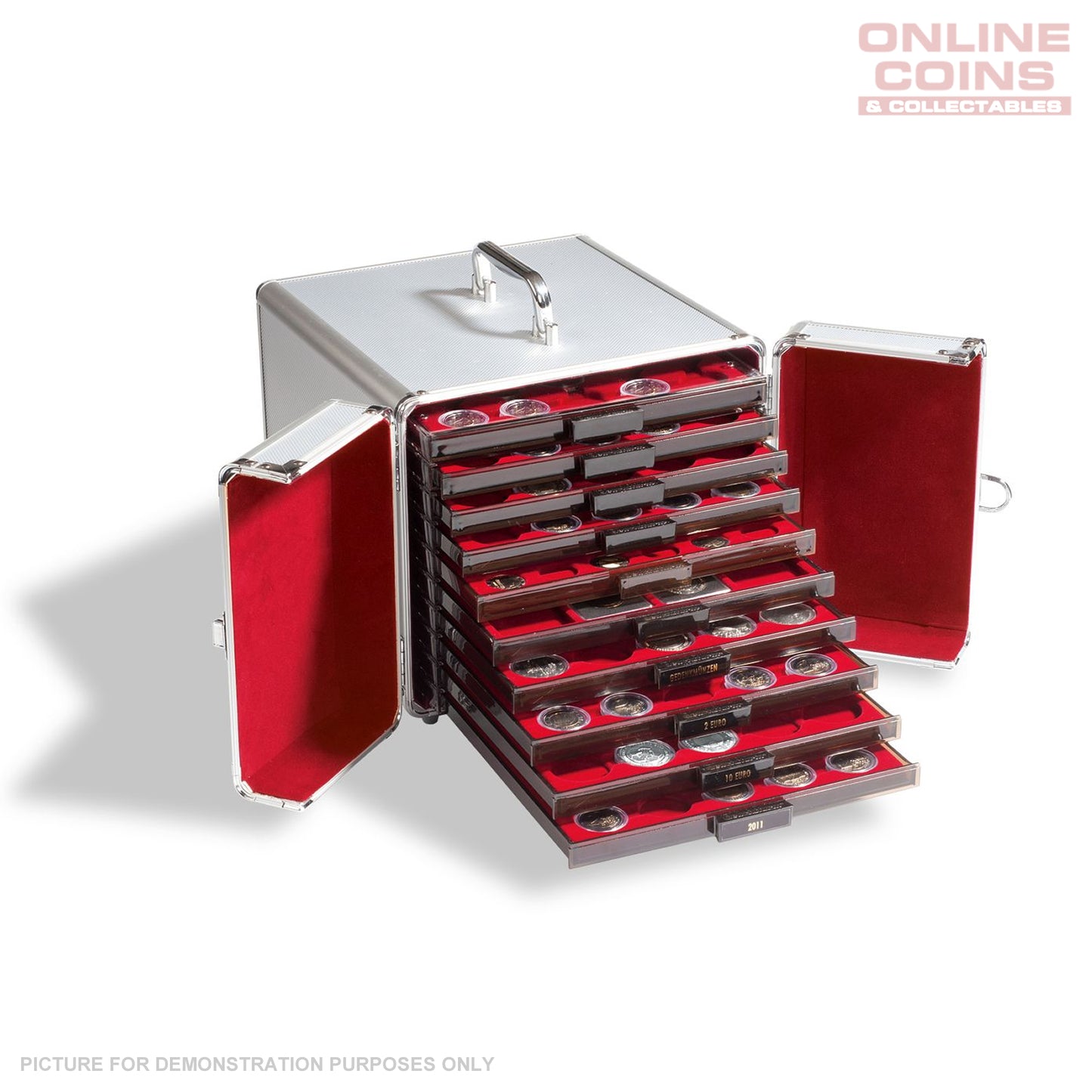 Lighthouse - Aluminium Cargo MBKOFFER10 Coin Case For MB Coin Drawers