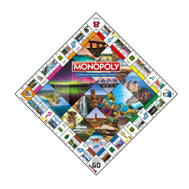 Monopoly Australian Community Relief Board Game