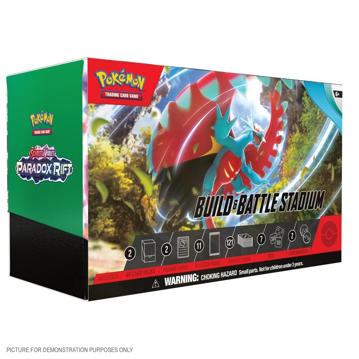 POKÉMON TCG Scarlet & Violet 4 Paradox Rift Build & Battle Stadium
