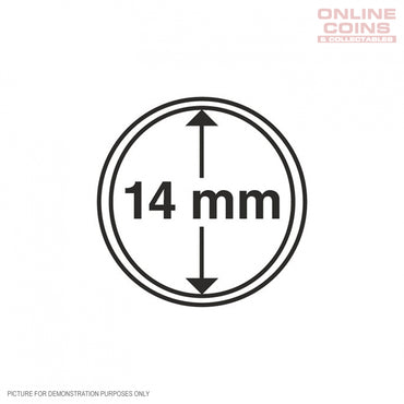 Lighthouse Coin Capsules - Round 14mm - Packet of 10