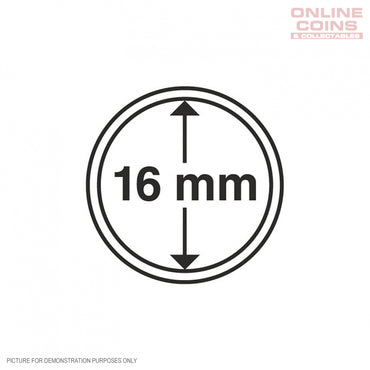 Lighthouse Coin Capsules - Round 16mm - Packet of 10