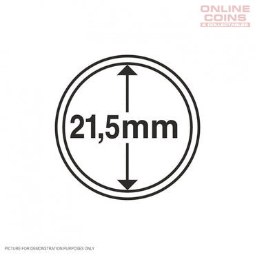 Lighthouse Coin Capsules - Round 21.5mm - Packet of 10