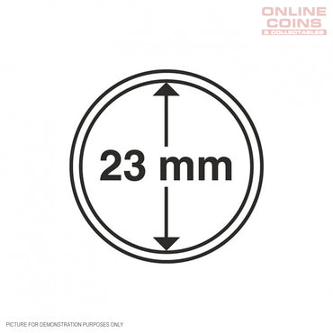 Lighthouse Coin Capsules - Round 23mm - Packet of 10 (Suitable For Sovereigns)