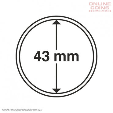 Lighthouse Coin Capsules - Round 43mm - Packet of 10