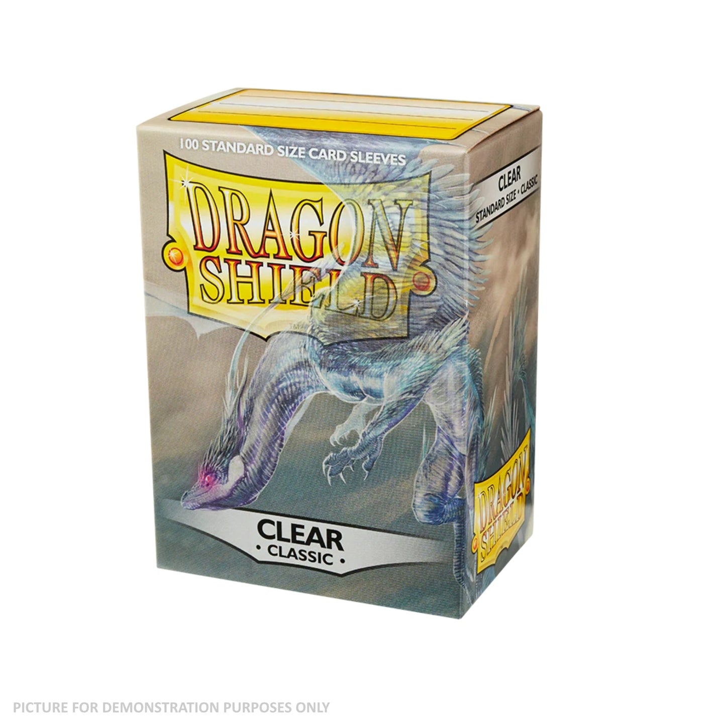 Dragon Shield 100 Standard Size Card Sleeves - Classic Clear