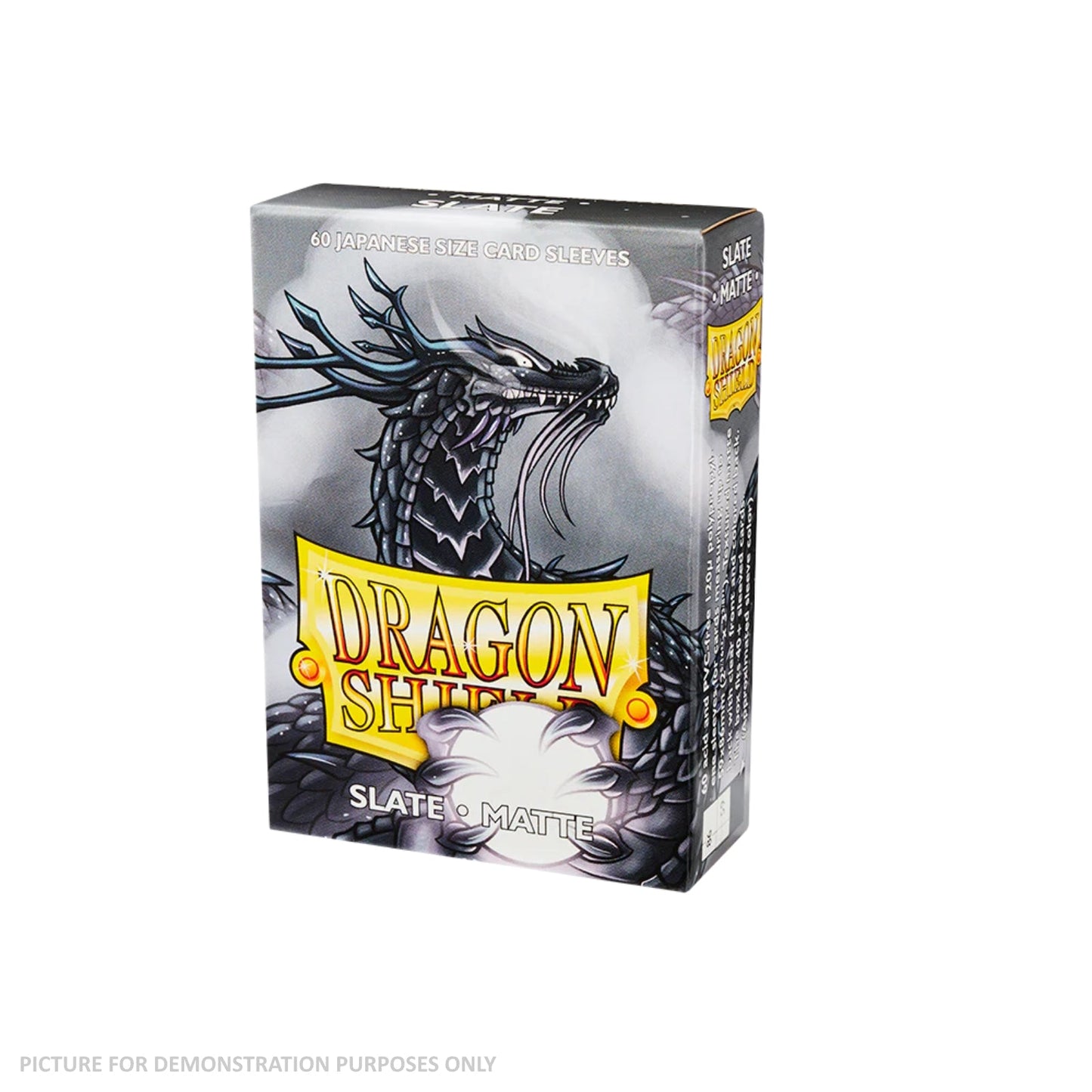 Dragon Shield 60 Japanese Size Card Sleeves - Matte Slate