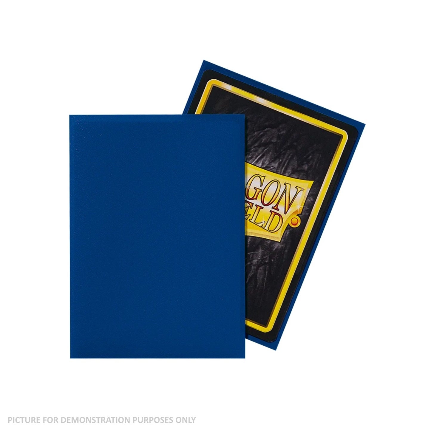 Dragon Shield 100 Standard Size Card Sleeves - Matte Blue