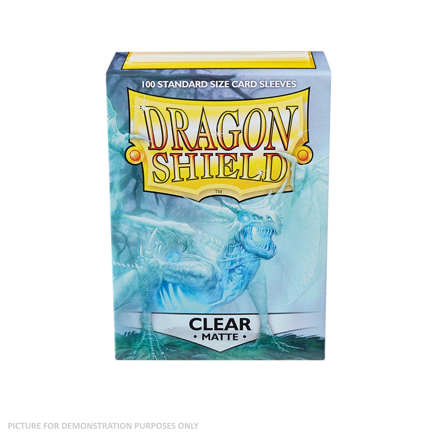 Dragon Shield 100 Standard Size Card Sleeves - Matte Clear